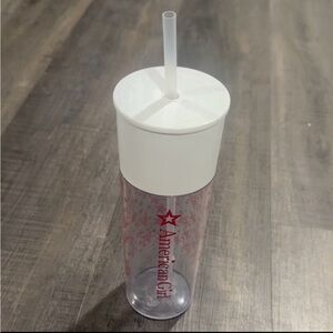 💞 American Girl Star Logo Tumbler Water Bottle with Straw
